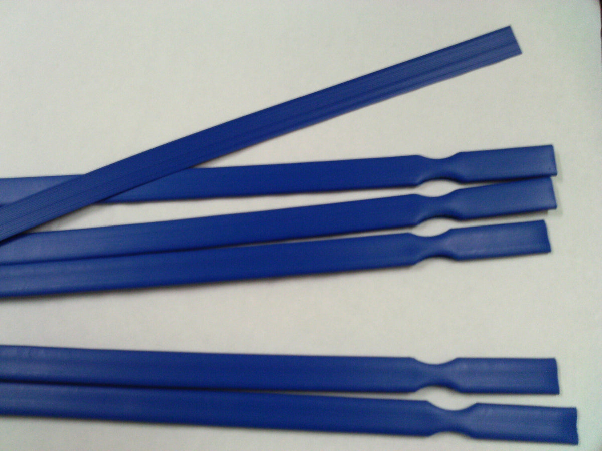 Pexco 6-ft H x 1-in W Blue Hdpe Chain Link Fence Slat 82-Pack