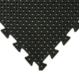 Rubber-Cal 20-in W x 20-in L x 0.625-in T Interlocking Rubber Gym Floor Tile (11-sq ft) (4-Pack)