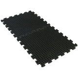 Rubber-Cal 20-in W x 20-in L x 0.625-in T Interlocking Rubber Gym Floor Tile (11-sq ft) (4-Pack)