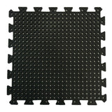 Rubber-Cal 20-in W x 20-in L x 0.625-in T Interlocking Rubber Gym Floor Tile (11-sq ft) (4-Pack)
