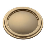 Sumner Street Home Hardware Minted 4-in (102mm) Center to Center Satin Brass Cylindrical Bar Drawer Pull