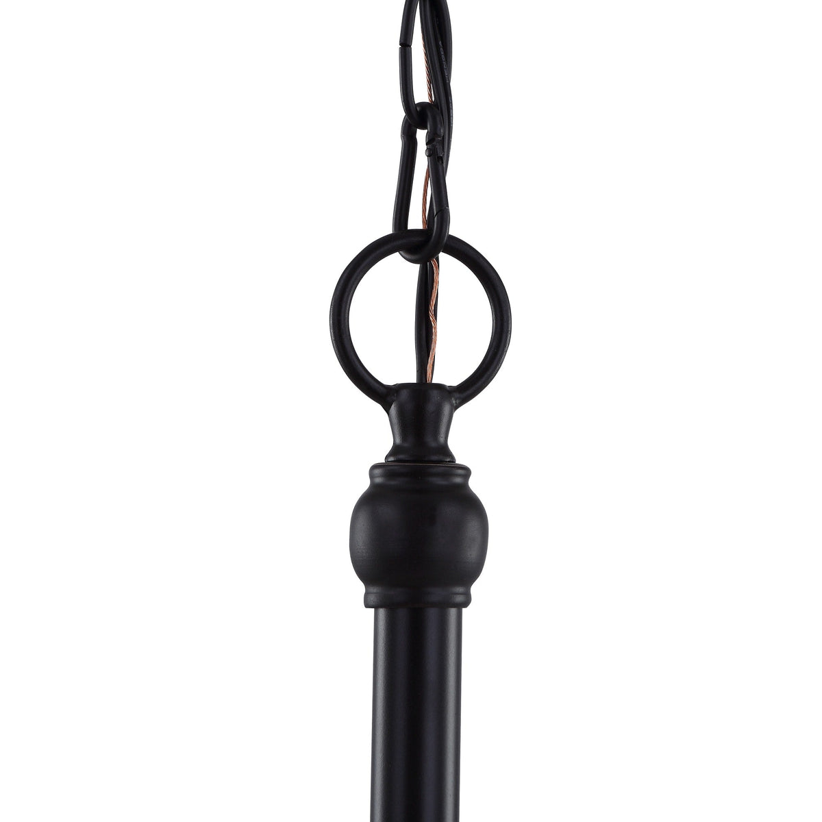 Project Source Fallsbrook 5-Light Dark Oil-Rubbed Bronze Chandelier, 22.44-in W x 16.54-in H