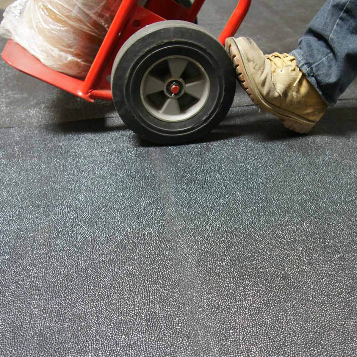 Rubber-Cal 0.125-in T Flooring Tape Rubber Gym Floor Roll (16-sq ft)
