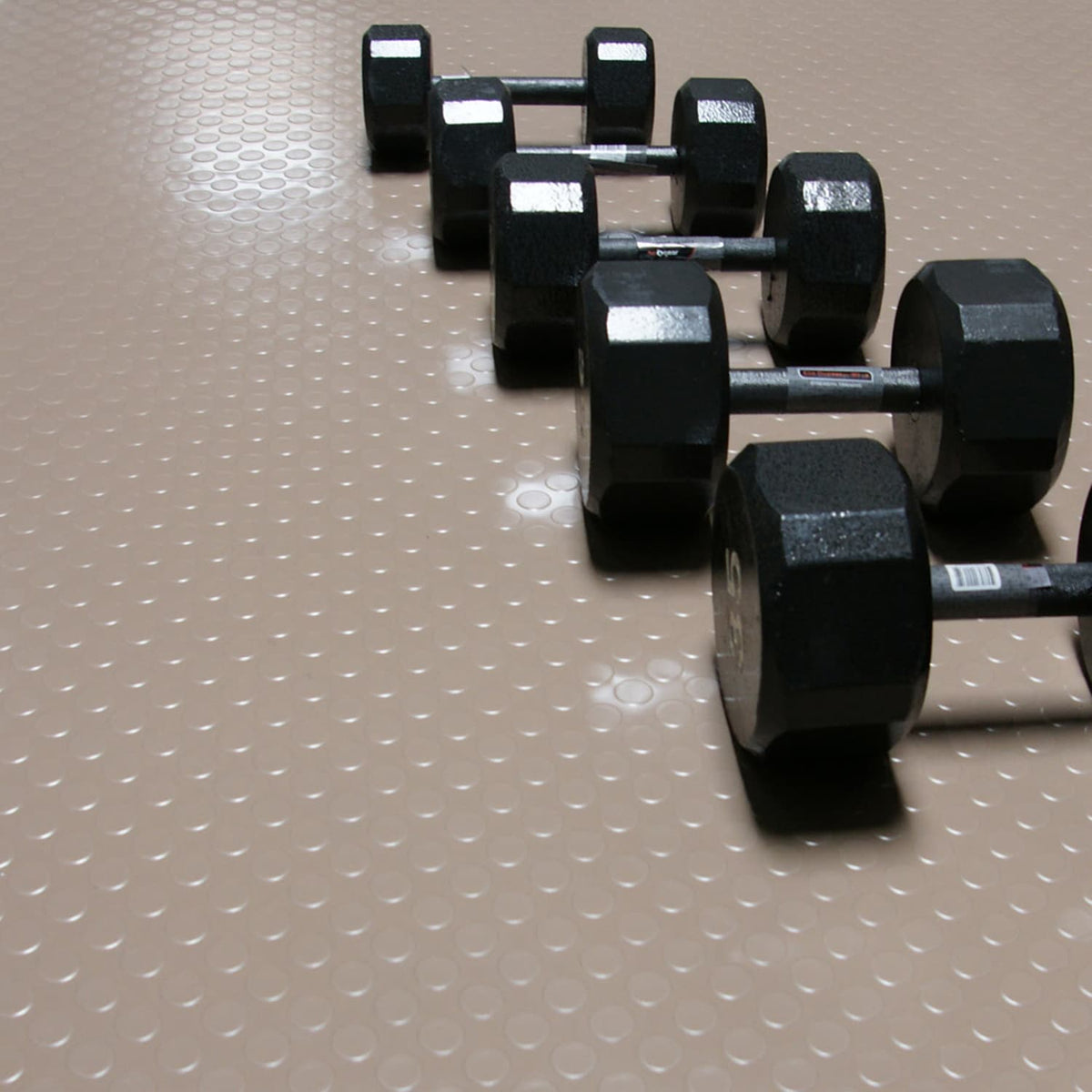 Rubber-Cal 0.098-in T Flexible PVC Gym Floor Roll (16-sq ft)