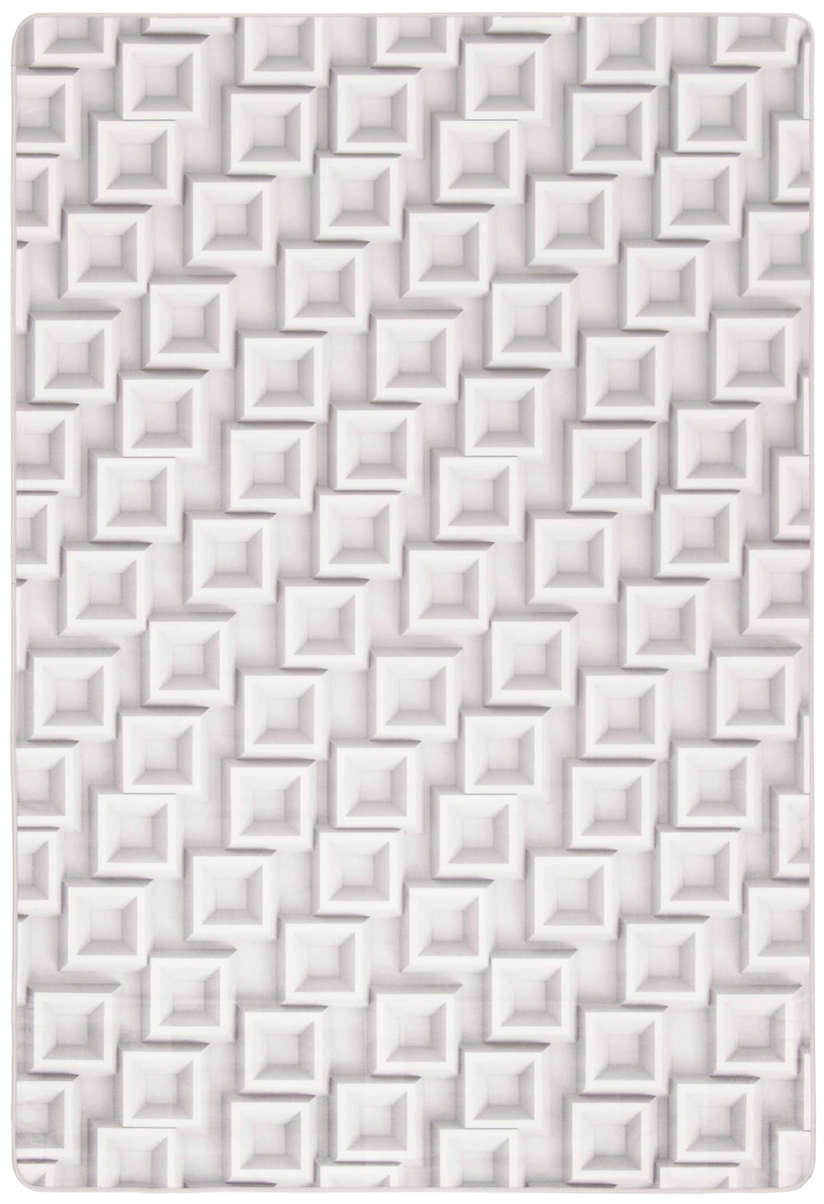 Safavieh Daytona 4 x 6 Ivory/Light Gray Indoor Abstract Area Rug