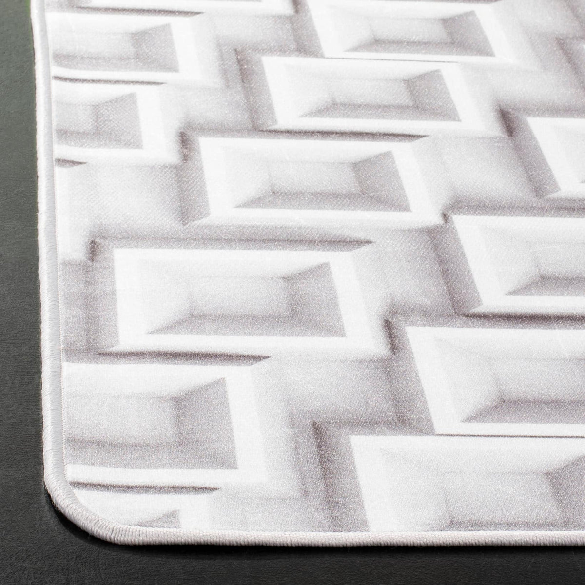 Safavieh Daytona 4 x 6 Ivory/Light Gray Indoor Abstract Area Rug