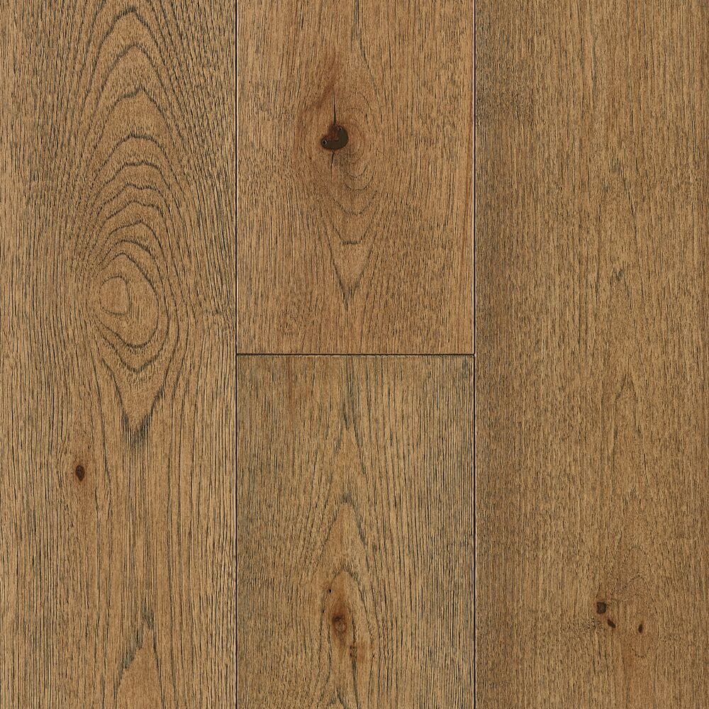 Bruce (Sample) Forest Rain Calming Tea White Oak Engineered Wirebrushed Waterproof Hardwood Flooring