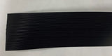 Pexco 1-3/8-in W Black Ldpe Chain Link Fence Slat