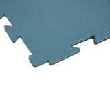 Rubber-Cal 24-in W x 24-in L x 0.25-in T Interlocking Rubber Gym Floor Tile (20-sq ft) (5-Pack)