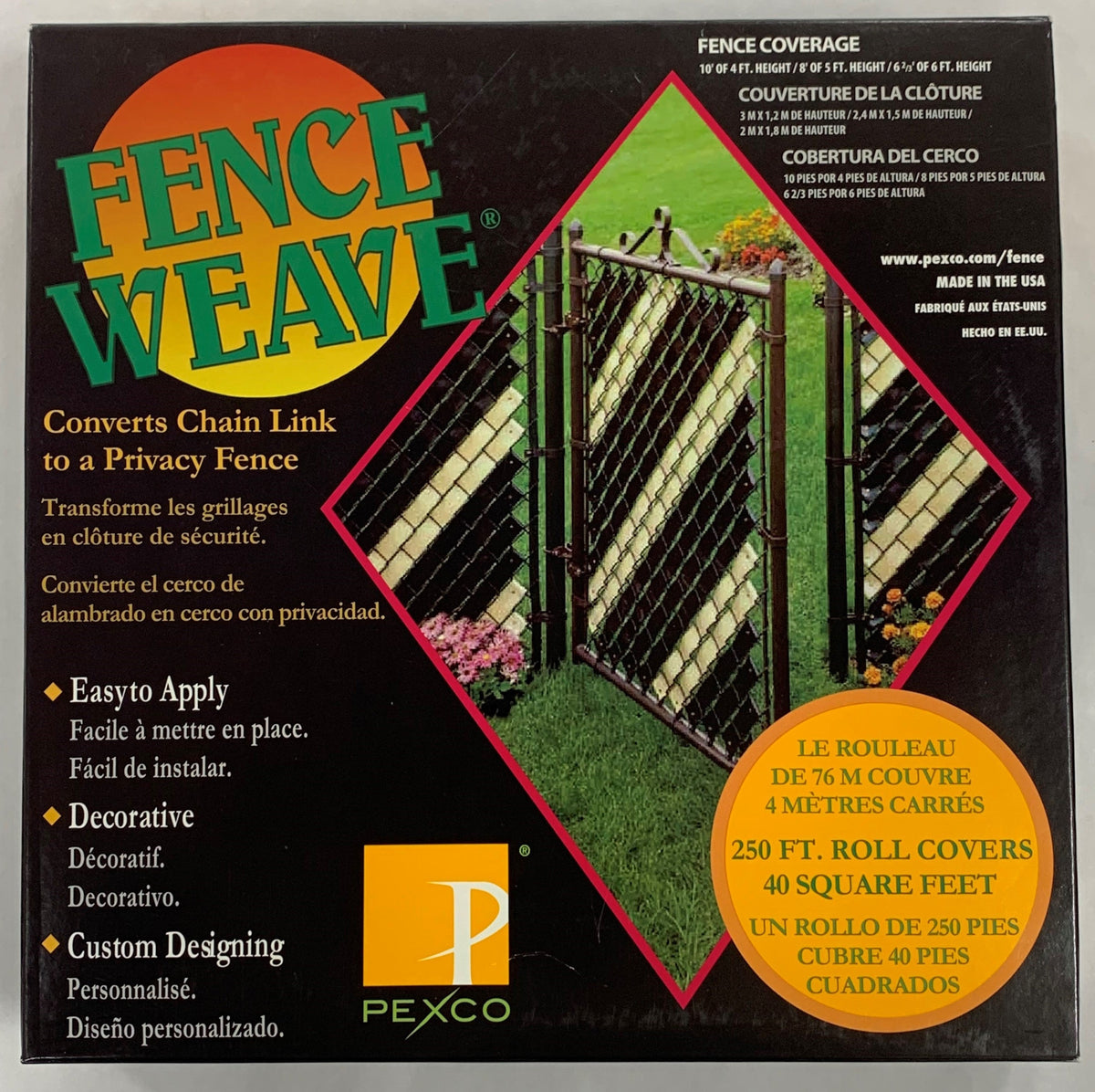 Pexco 1-3/8-in W Redwood Ldpe Chain Link Fence Slat