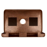 Lange Farmhouse Apron Front Pure Copper Sink 32 in. Single Bowl Kitchen Sink in Antique Copper - Super Arbor