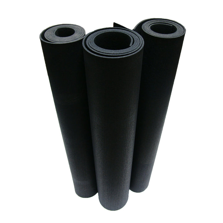 Rubber-Cal 48-in W x 48-in L x 0.25-in T Flooring Tape Rubber Gym Floor Roll (16-sq ft)