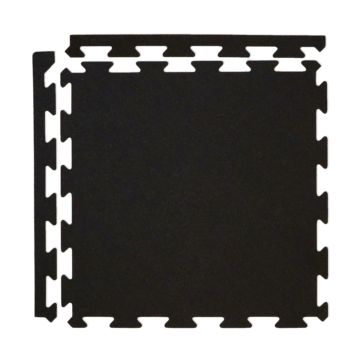 Courage GymFloor 18-in W x 18-in L x 0.3-in T Rubber Gym Floor Tile (14.6-sq ft) (6-Pack)