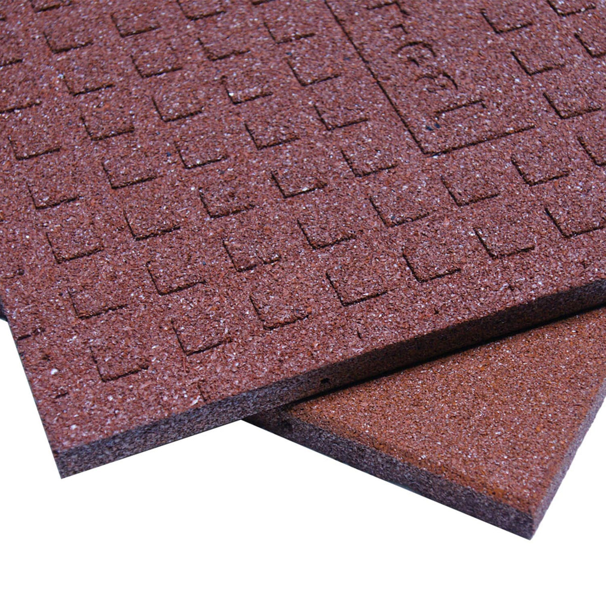 Rubber-Cal 20-in W x 20-in L Interlocking Rubber Gym Floor Tile (2.78-sq ft)