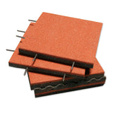 Rubber-Cal 19.5-in W x 19.5-in L x 2.5-in T Interlocking Rubber Gym Floor Tile (11-sq ft) (4-Pack)