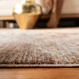 Safavieh Vintage Persian Tulac 8 x 10 Brown/Multi Indoor Distressed/Overdyed Vintage Area Rug