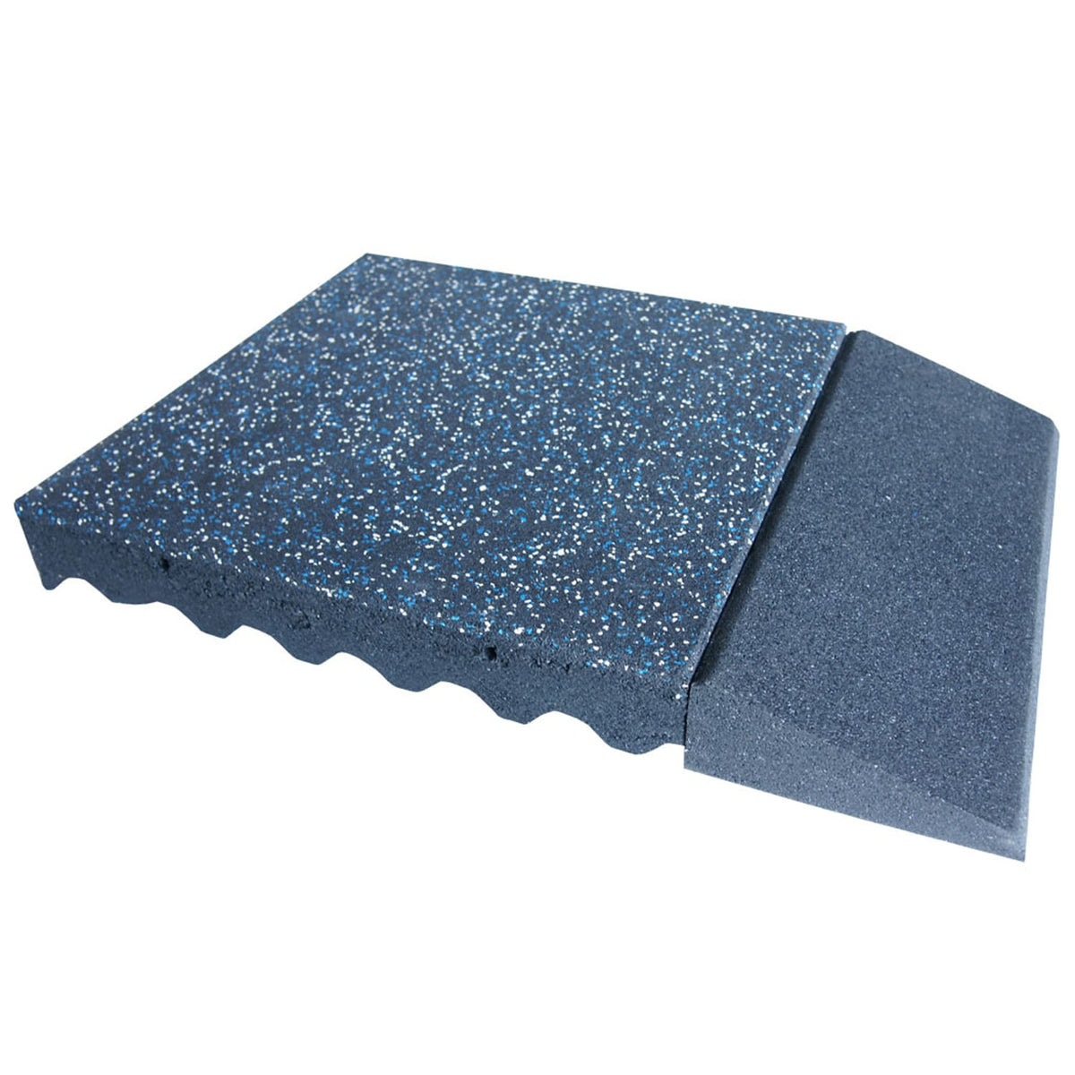 Rubber-Cal 19.5-in W x 19.5-in L x 3-in T Interlocking Rubber Gym Floor Tile (332-sq ft)
