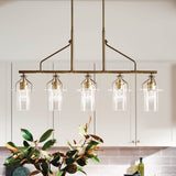 Kichler Everett 5-Light Gold Industrial Chandelier