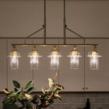 Kichler Everett 5-Light Gold Industrial Chandelier