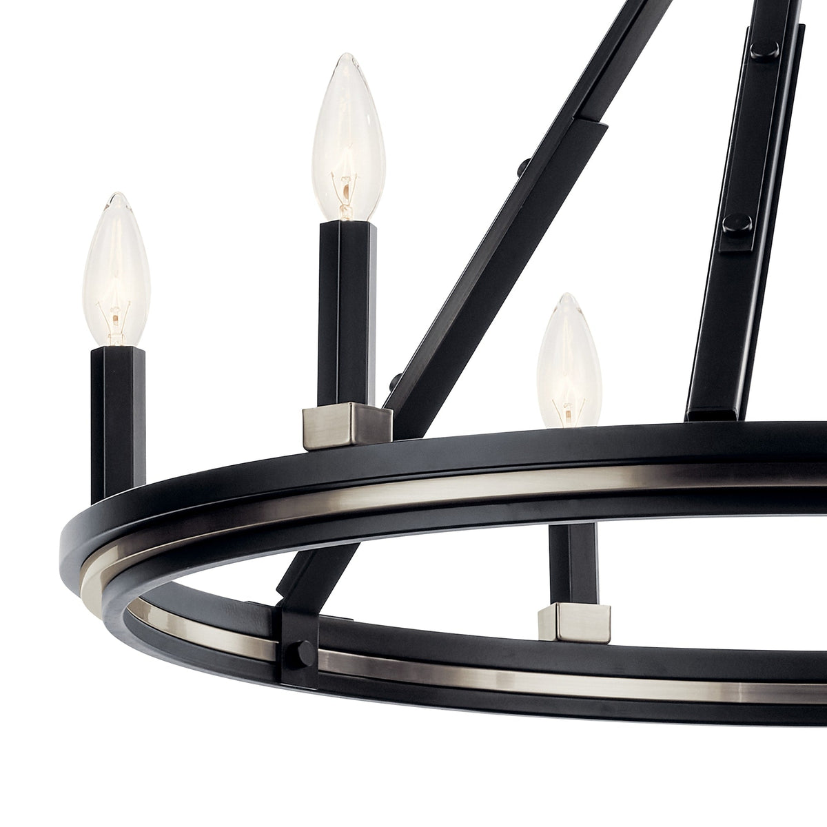 Kichler Emmala 6-Light Black Vintage Chandelier