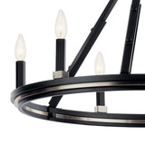 Kichler Emmala 6-Light Black Vintage Chandelier