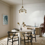 Kichler Everett 3-Light Gold Industrial Chandelier