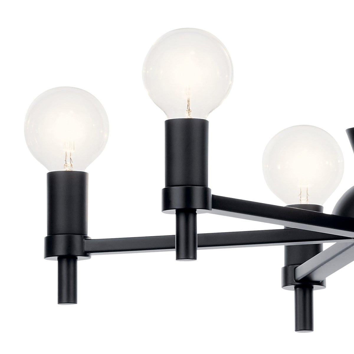 Kichler Torvee 6-Light Black Vintage Chandelier