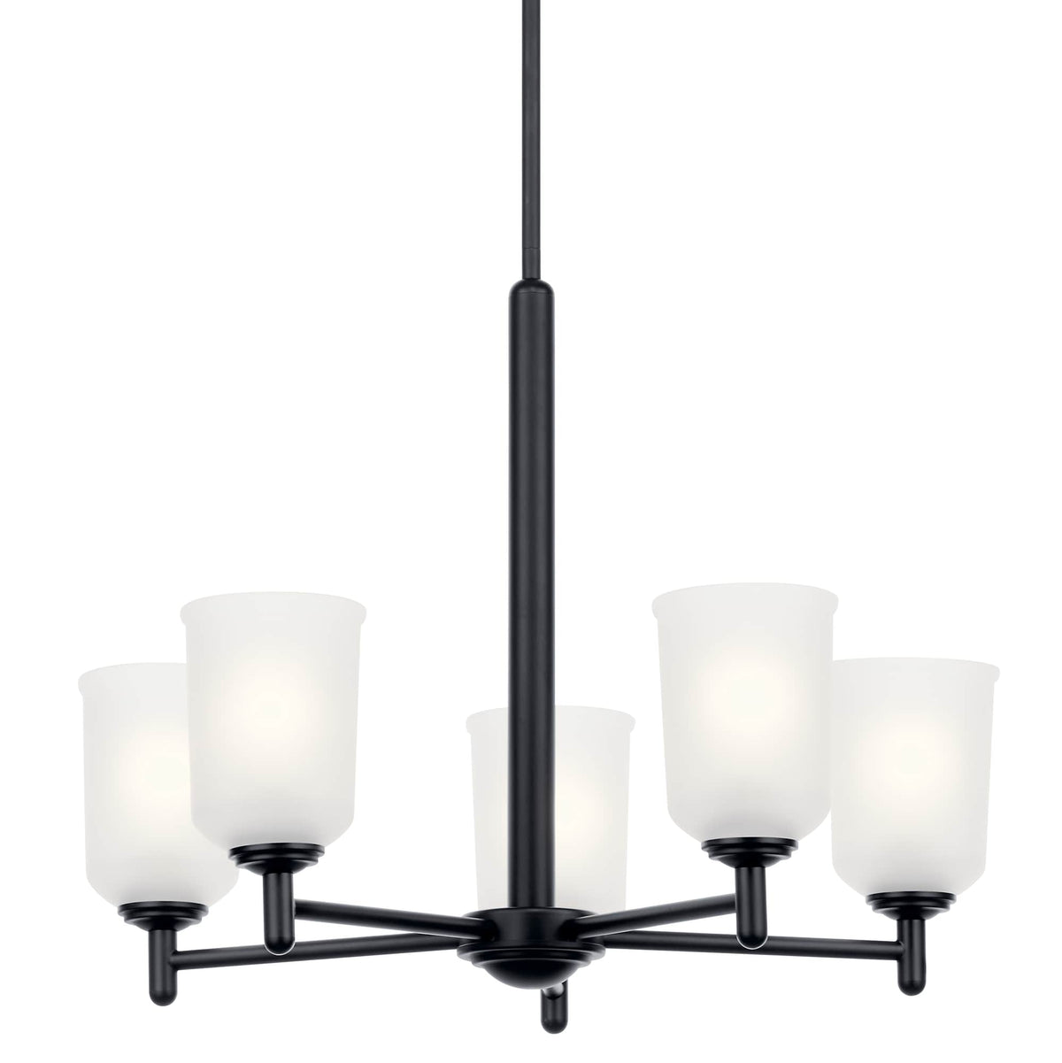 Kichler Shailene 5-Light Black Transitional Chandelier