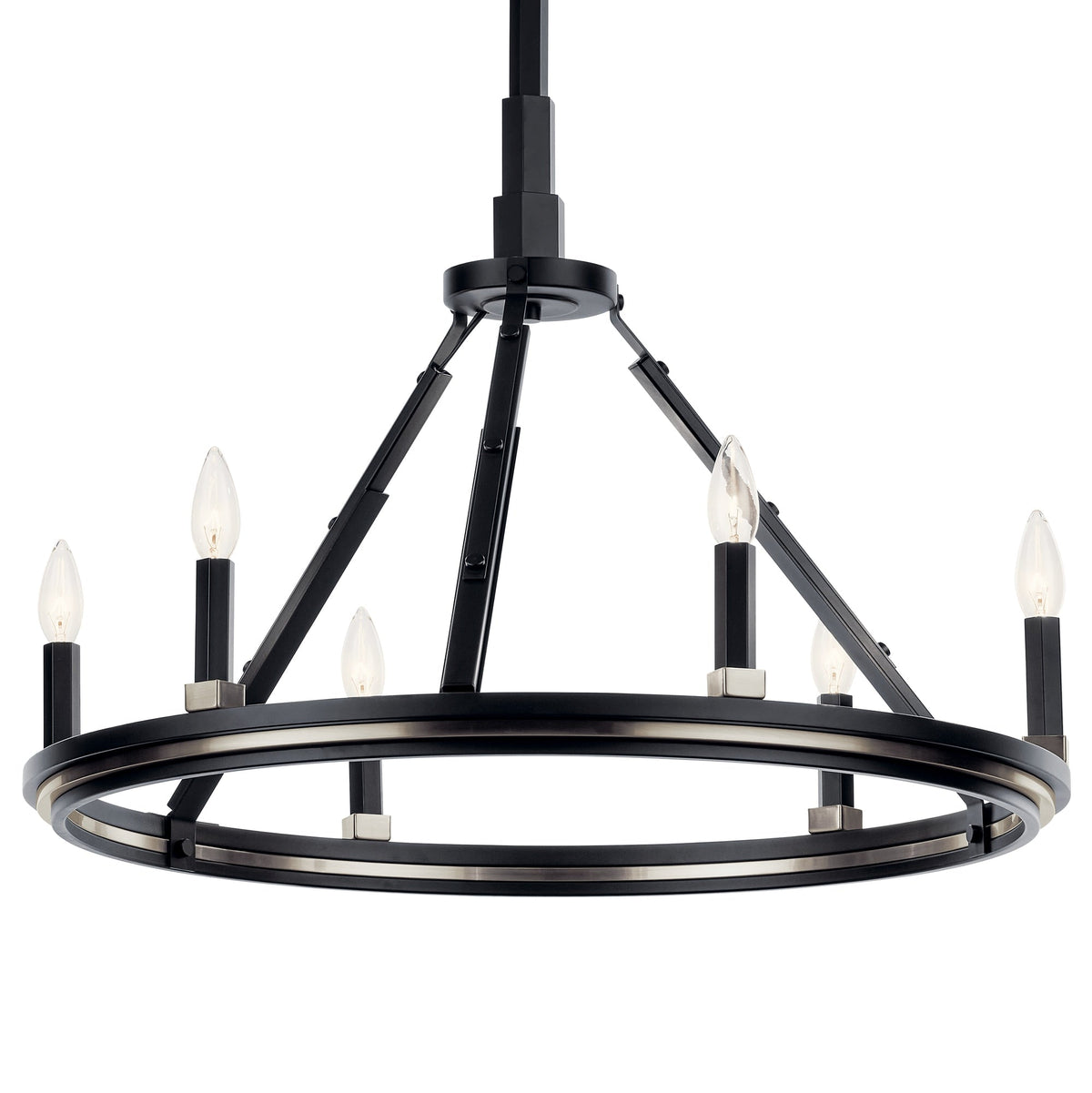 Kichler Emmala 6-Light Black Vintage Chandelier