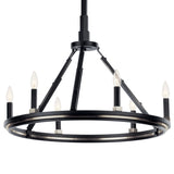 Kichler Emmala 6-Light Black Vintage Chandelier