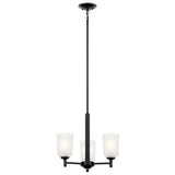 Kichler Shailene 3-Light Black Transitional Chandelier
