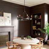 Kichler Emmala 6-Light Black Vintage Chandelier