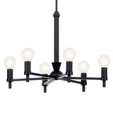 Kichler Torvee 6-Light Black Vintage Chandelier