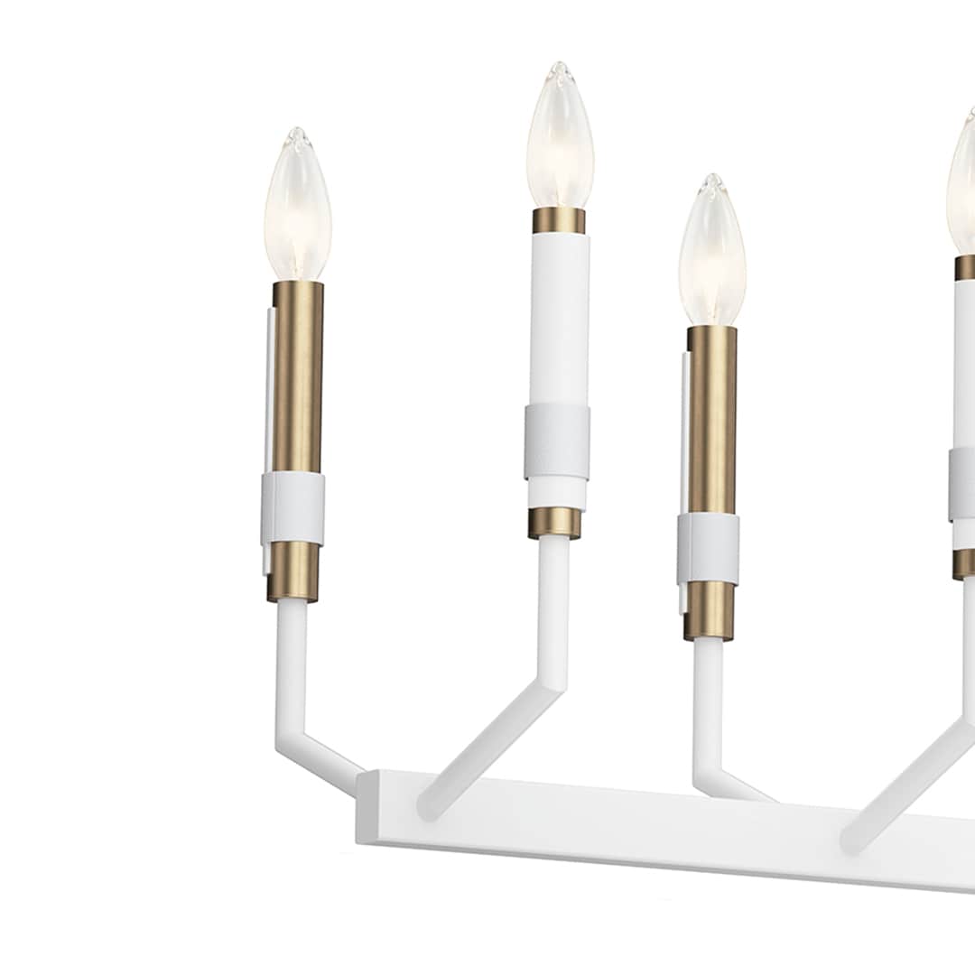Kichler Armand 12-Light White Modern/Contemporary Chandelier