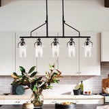 Kichler Everett 5-Light Black Industrial Chandelier