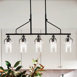 Kichler Everett 5-Light Black Industrial Chandelier