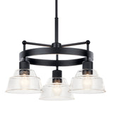 Kichler Eastmont 3-Light Black Vintage Chandelier