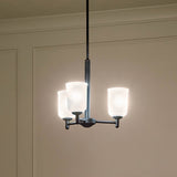 Kichler Shailene 3-Light Black Transitional Chandelier