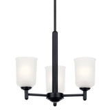 Kichler Shailene 3-Light Black Transitional Chandelier