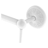 Allied Brass Prestige Monte Carlo 36-in Double Matte White Wall Mount Double Towel Bar