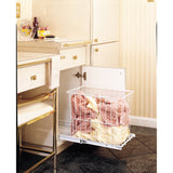 Rev-A-Shelf 8-Quart Plastic Pull-Out Trash Can