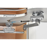 Rev-A-Shelf 39-in W x 24.5-in H 2-Tier Pull-Out Metal Baskets & Blind Corner Cabinet Organizer