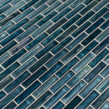 Oasis Blast 12 in. x 12 in. x 6mm Glass Mesh-Mounted Mosaic Tile (15 sq. ft./Case) - Super Arbor