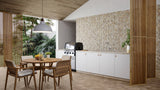 Satori Scabos 12-in x 12-in Tumbled Natural Stone Brick Look Mosaic Floor and Wall Tile (1-sq. ft/ Piece)