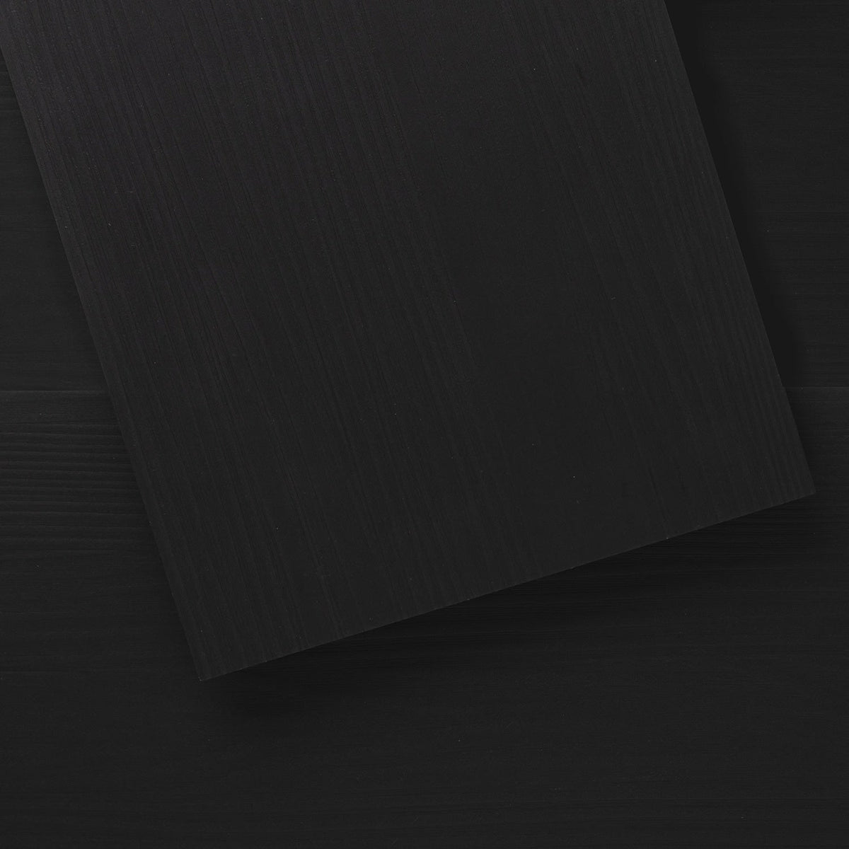 Lucida USA (Sample) BaseCore Nero Black Wood Look 12-mil Peel and Stick Luxury Vinyl Plank