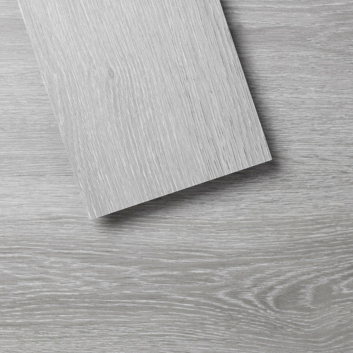 Lucida USA (Sample) PresCore Cliffside Gray Wood Look 12-mil Water Resistant Glue Down Vinyl Tile