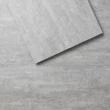 Lucida USA Glacier Off-white Stone Look 12-mil x 12-in W x 24-in L Waterproof Glue Down Luxury Vinyl Tile Flooring (36-sq ft/ Carton)