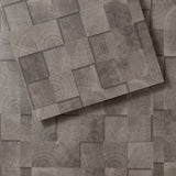 Lucida USA Faded Block Brown Patterned Look 28-mil x 12-in W x 24-in L Waterproof Glue Down Luxury Vinyl Tile Flooring (36-sq ft/ Carton)