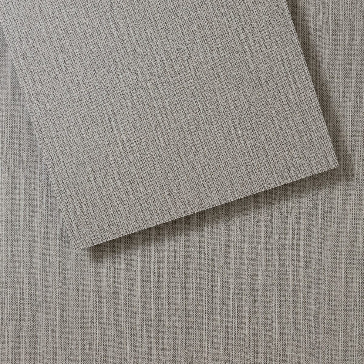 Lucida USA (Sample) FabCore Carbon Knit Gray Patterned Look 28-mil Waterproof Glue Down Vinyl Tile