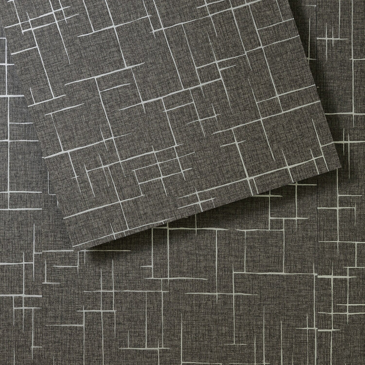 Lucida USA (Sample) MaxCore Pro Stormcloud Gray Wood Look 20-mil Interlocking Luxury Vinyl Plank